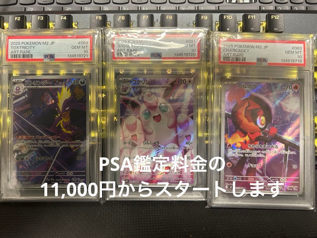 ポ*ン様 psa10 【連番】ストリンダー プクリン カルボウ AR 11,00