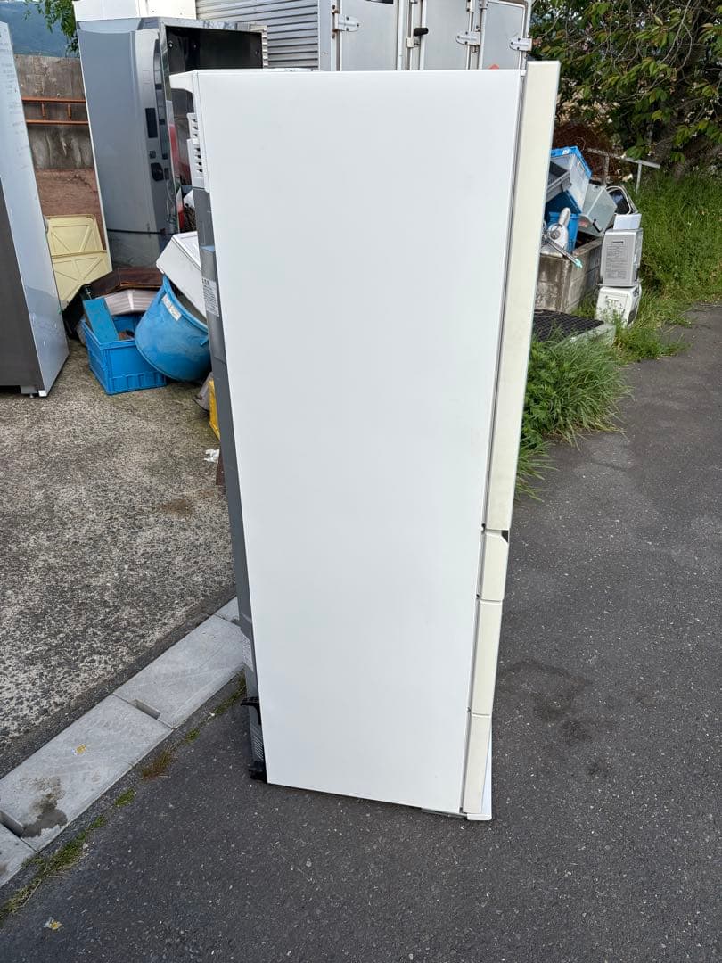 送料込み パナソニック ナノイー冷蔵庫 自動製氷 NR-E413PV-W