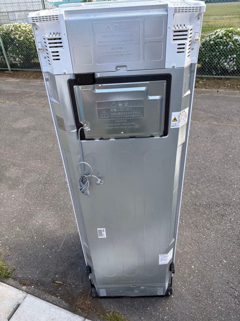 送料込み パナソニック ナノイー冷蔵庫 自動製氷 NR-E413PV-W