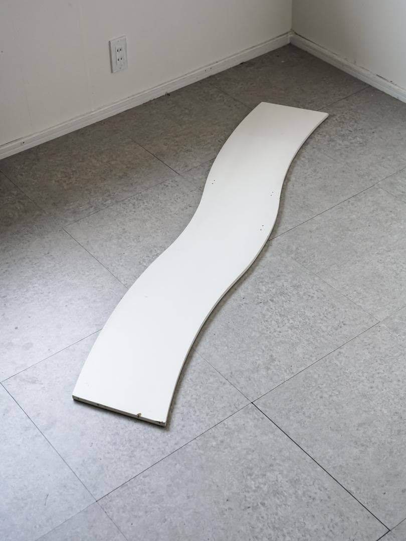 90's vintage ウェーブミラー/鏡 うねうね ポストモダン