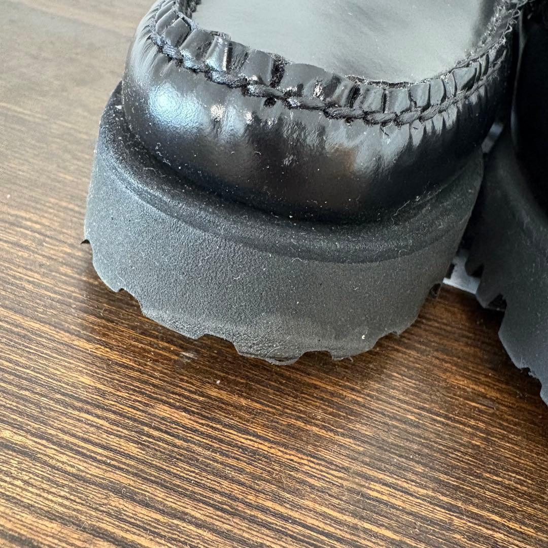 G.H.BASS　BA41810 / BLACK (RUBBER SOLE)