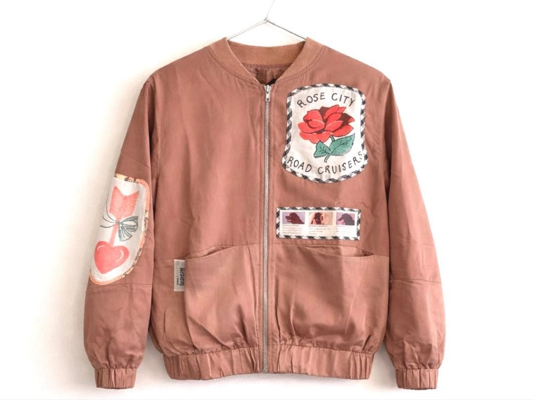 siiilon Rebirthコレクション シルクブルゾン