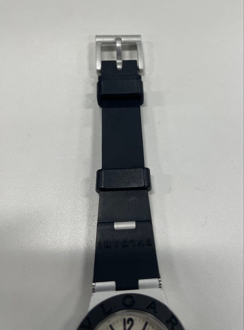 【莉那】BVLGARI AL29TA アルミニウム クォーツ レディース