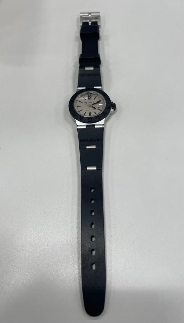 【莉那】BVLGARI AL29TA アルミニウム クォーツ レディース