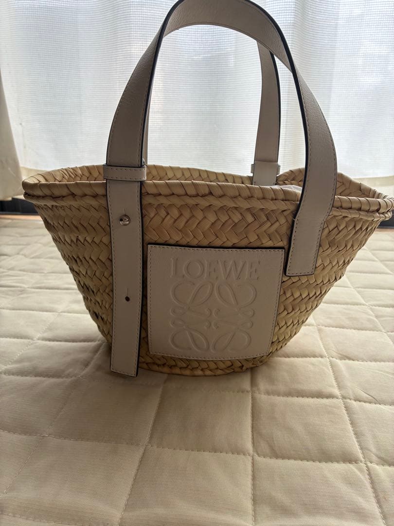 LOEWE バスケットバッグ　カゴバッグ　スモール