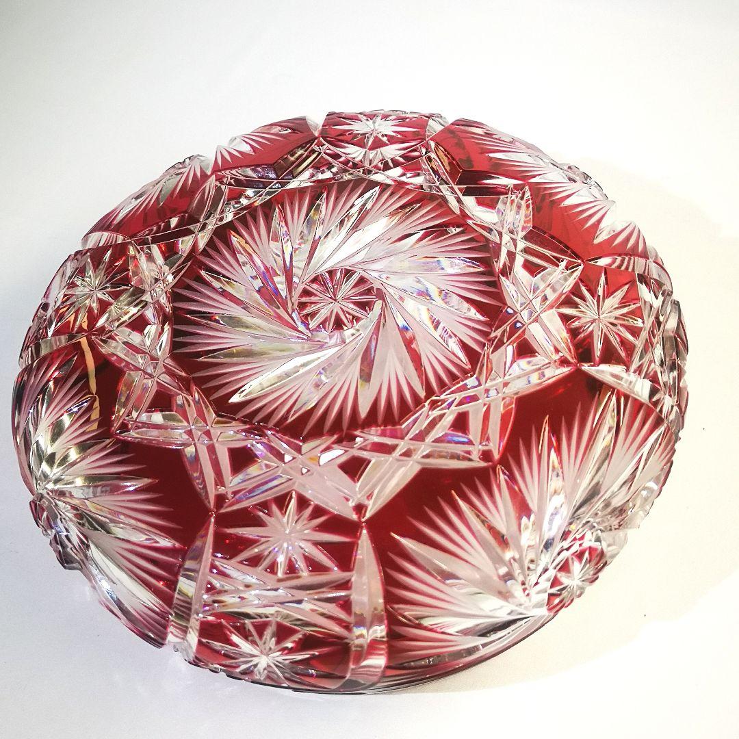 【LAUSITZER GLAS】ラウジッツァー 切子鉢 ボウル ハンドカット