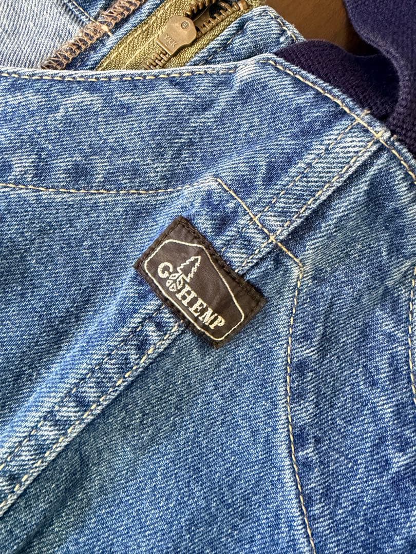 美品　GOHEMP ゴーヘンプ チューブベンダーオーバーオール