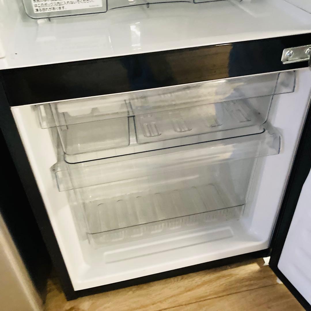 カッコイイガラストップ冷蔵庫の一人暮らし家電セット❗️大阪、大阪近郊配送　AB