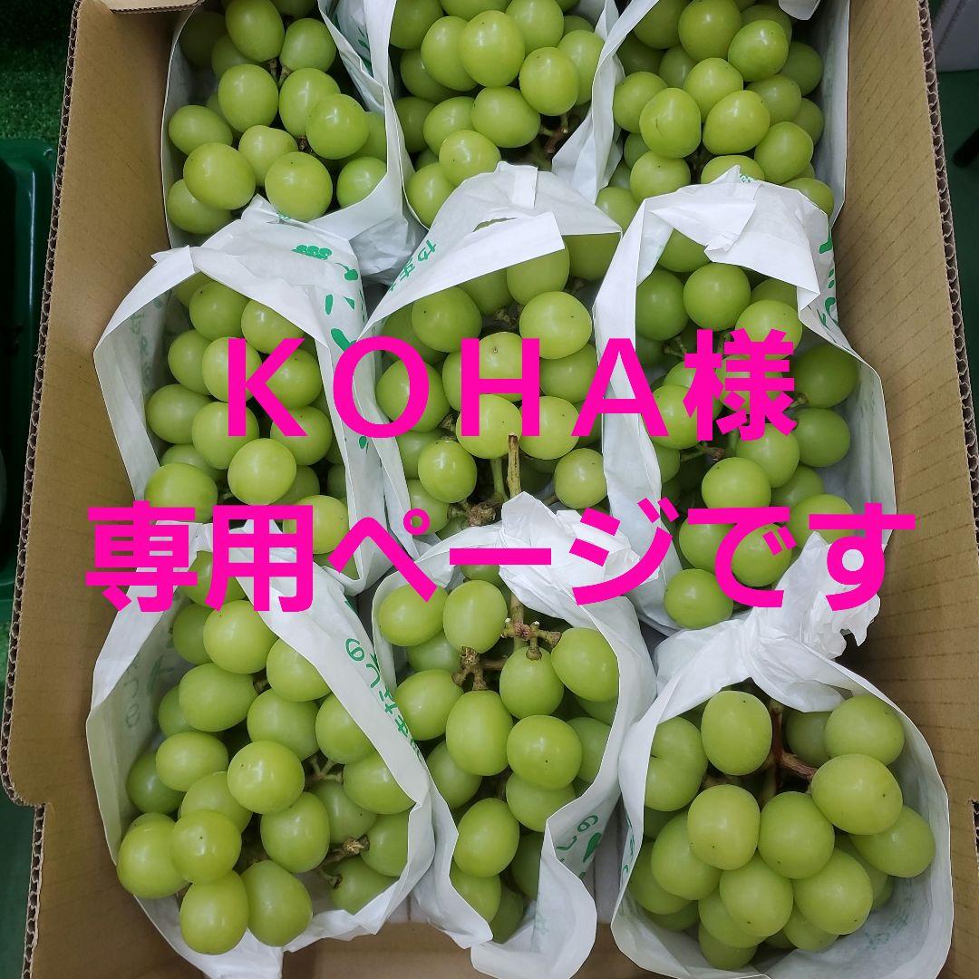 2️⃣ 山梨県産 シャインマスカット １２房 箱込み5.5キロ