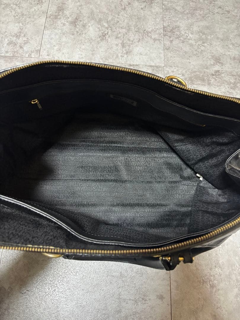 VERSACE レザービンテージボストンバック