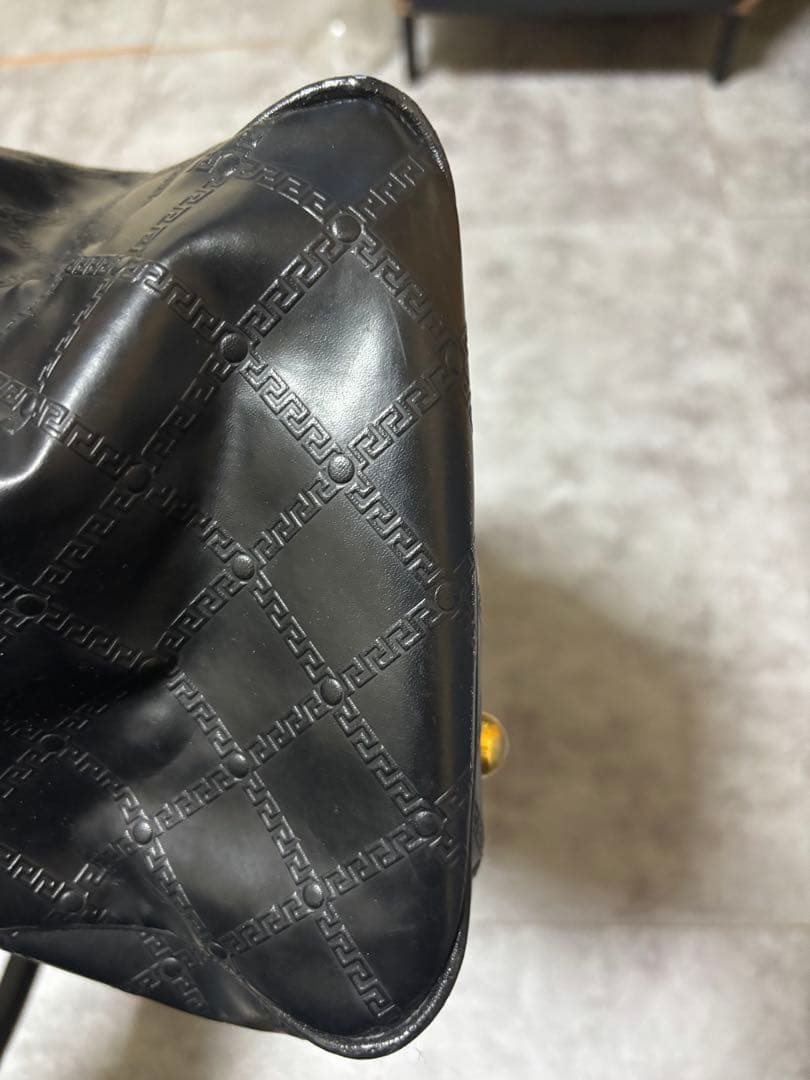 VERSACE レザービンテージボストンバック