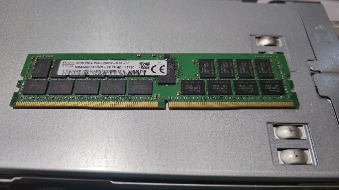 DDR4 32GB 1枚 RDIMM