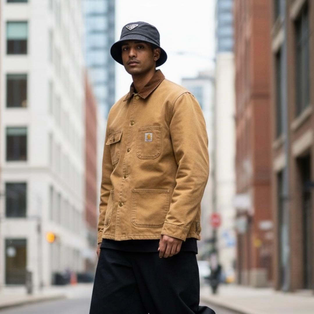 【p10】90s USA製 Carhartt ミシガンチョアコートダックアウター