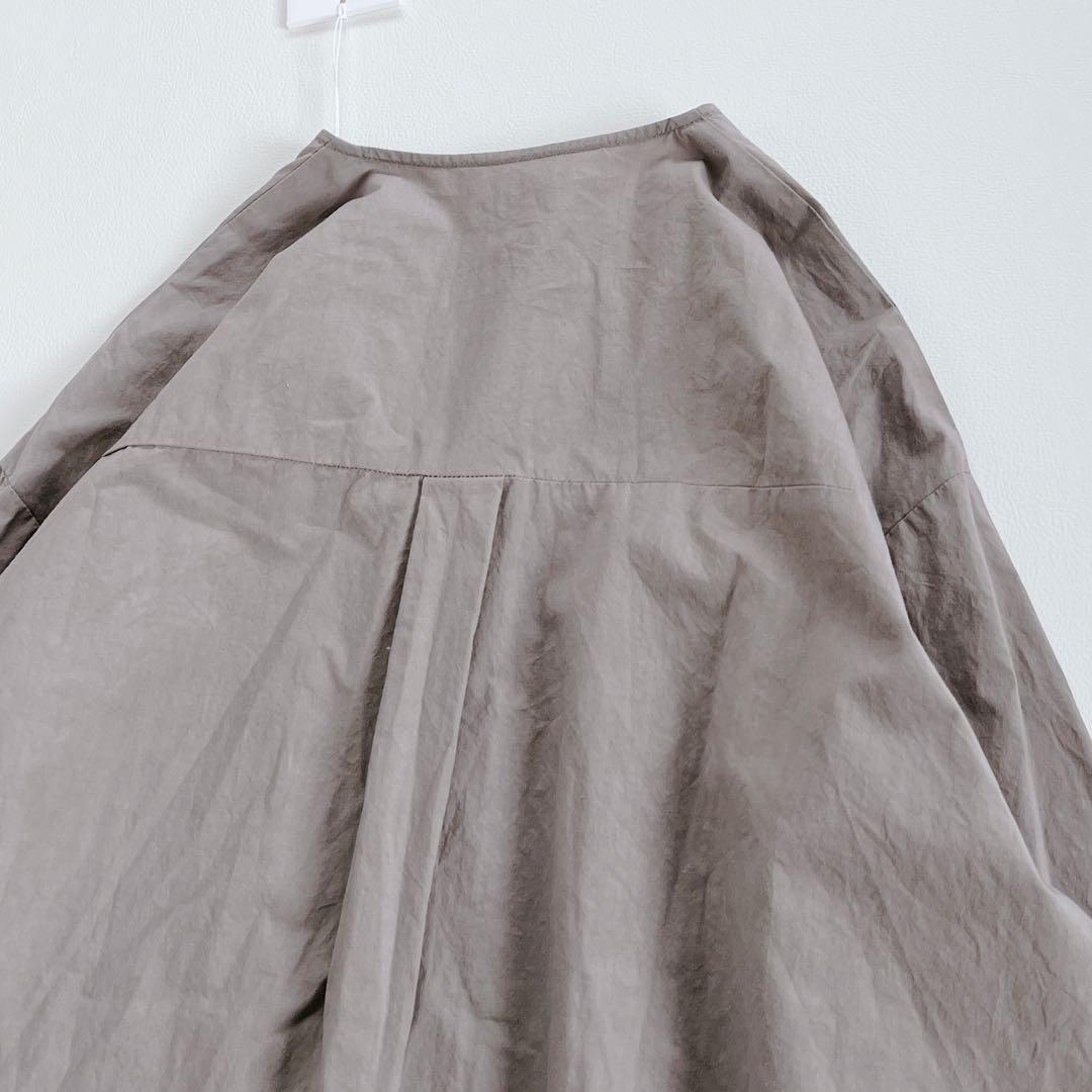 は*な様 未使用✨25ss evam eva エヴァムエヴァ コットンノーカラー