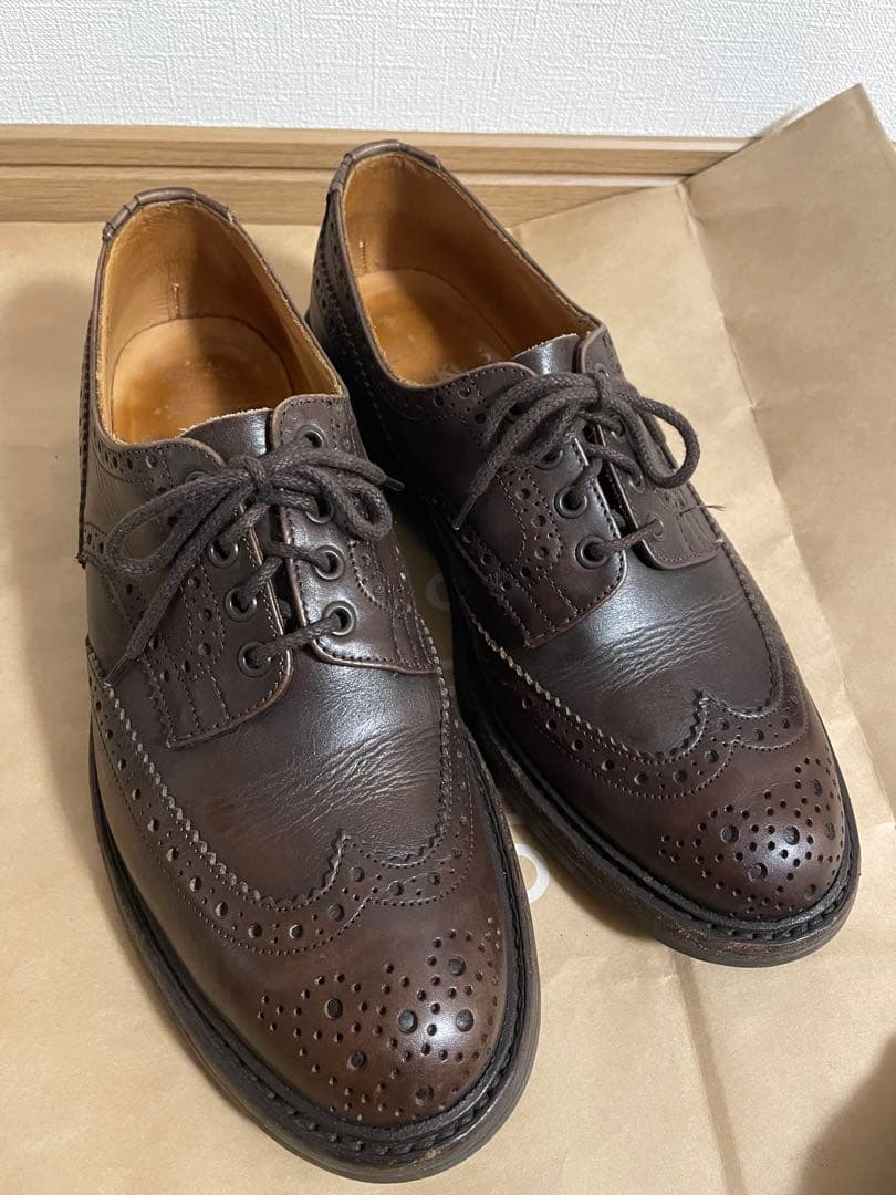 Tricker's バートン ウィングチップ UK10
