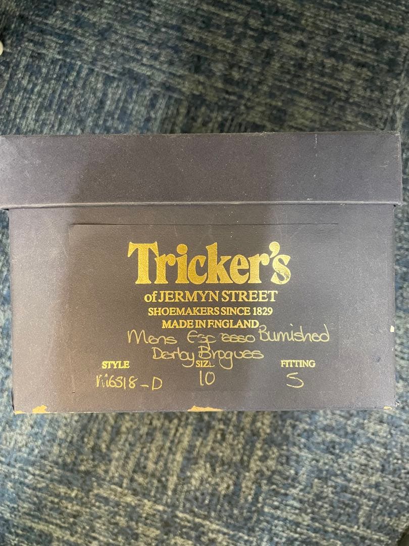 Tricker's バートン ウィングチップ UK10