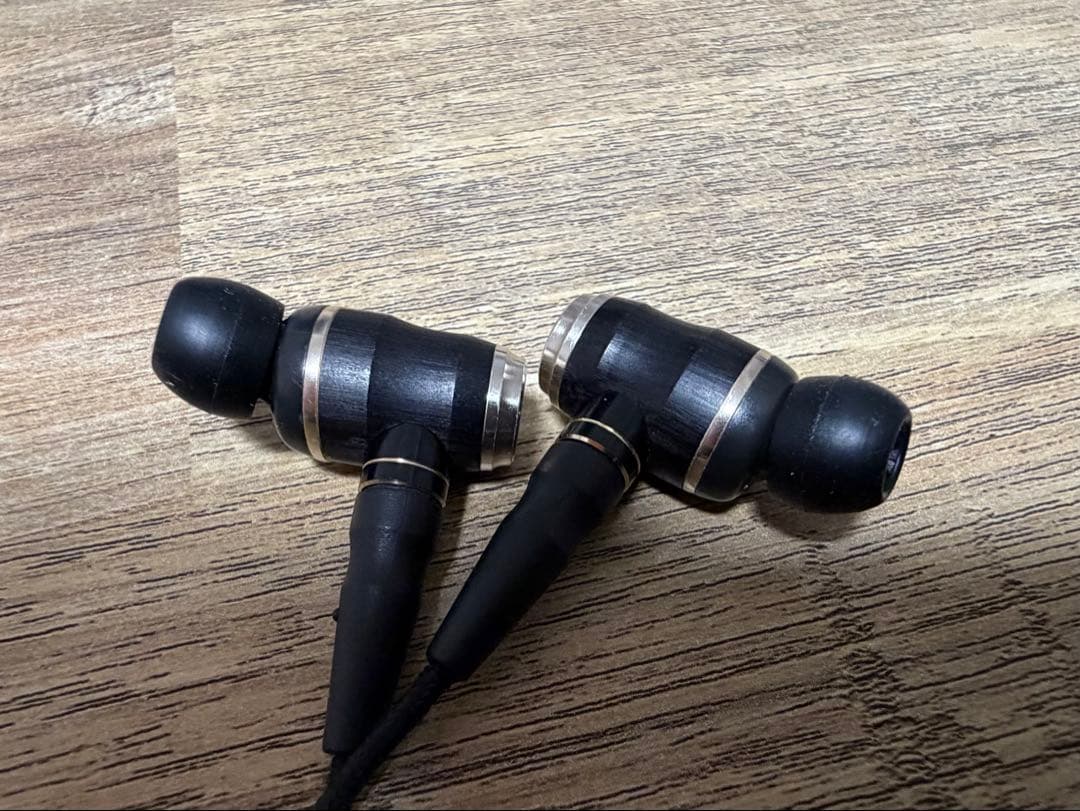 【訳あり】JVC HA-FX1100 WOODシリーズ 左側接触不良あり