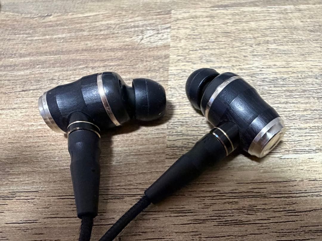 【訳あり】JVC HA-FX1100 WOODシリーズ 左側接触不良あり