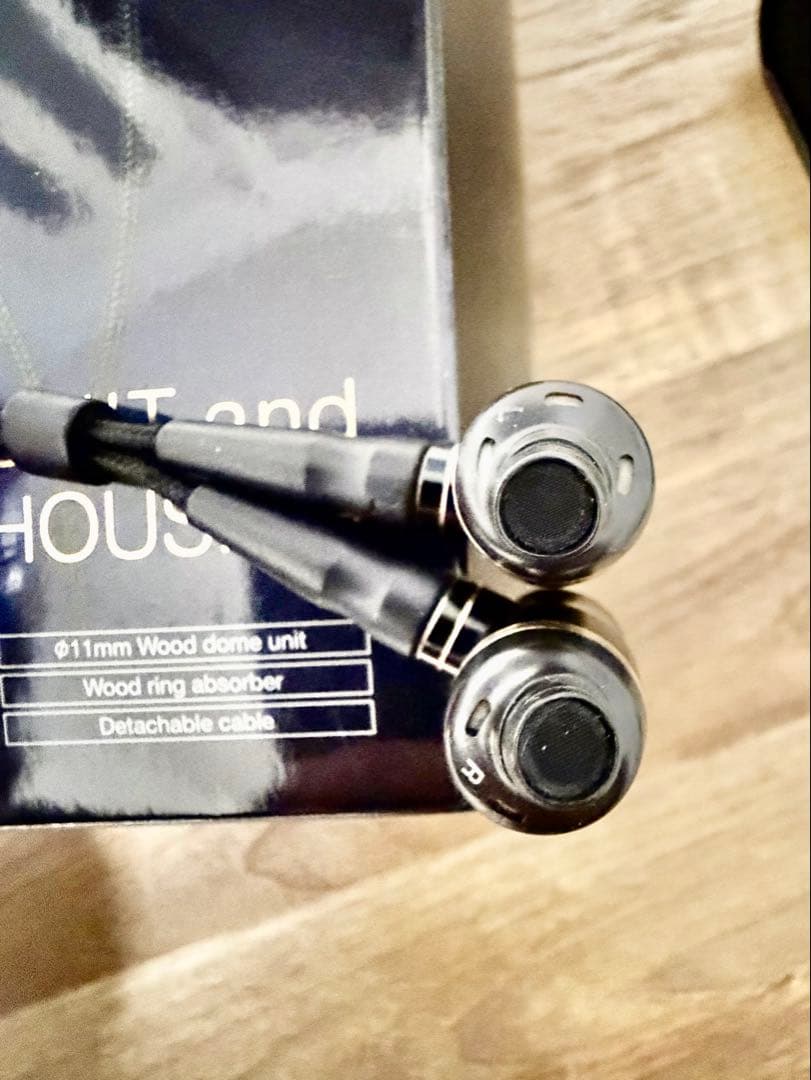 【訳あり】JVC HA-FX1100 WOODシリーズ 左側接触不良あり