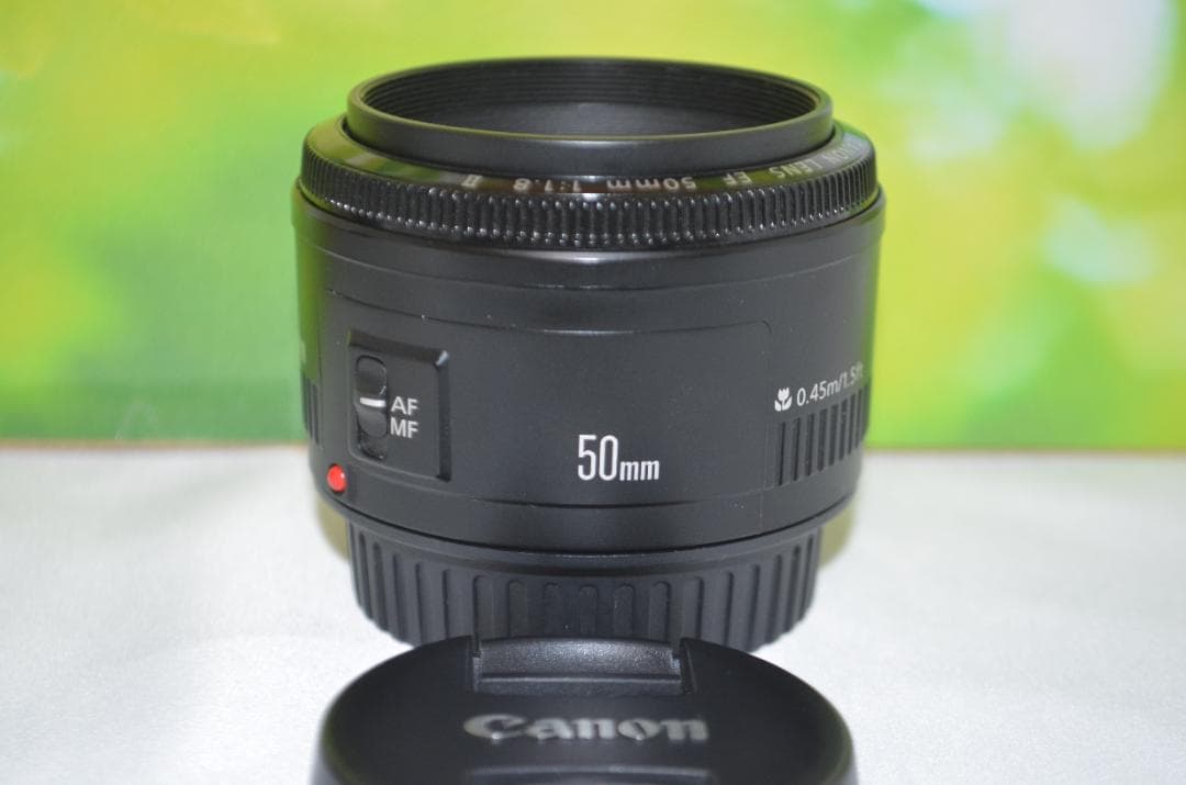 キャノン単焦点 レンズ　 Canon EF50mm F1.8 ボケ味