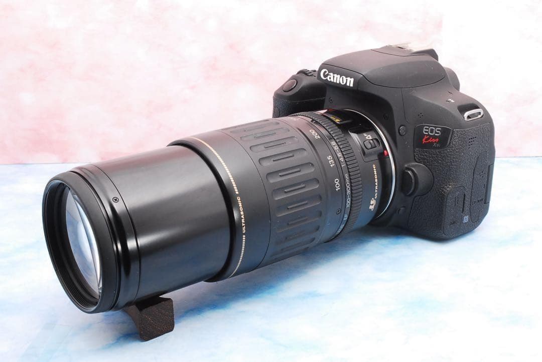 Canon Kiss X9i☆一眼レフカメラ☆Wレンズ☆スマホ転送☆バッグ付