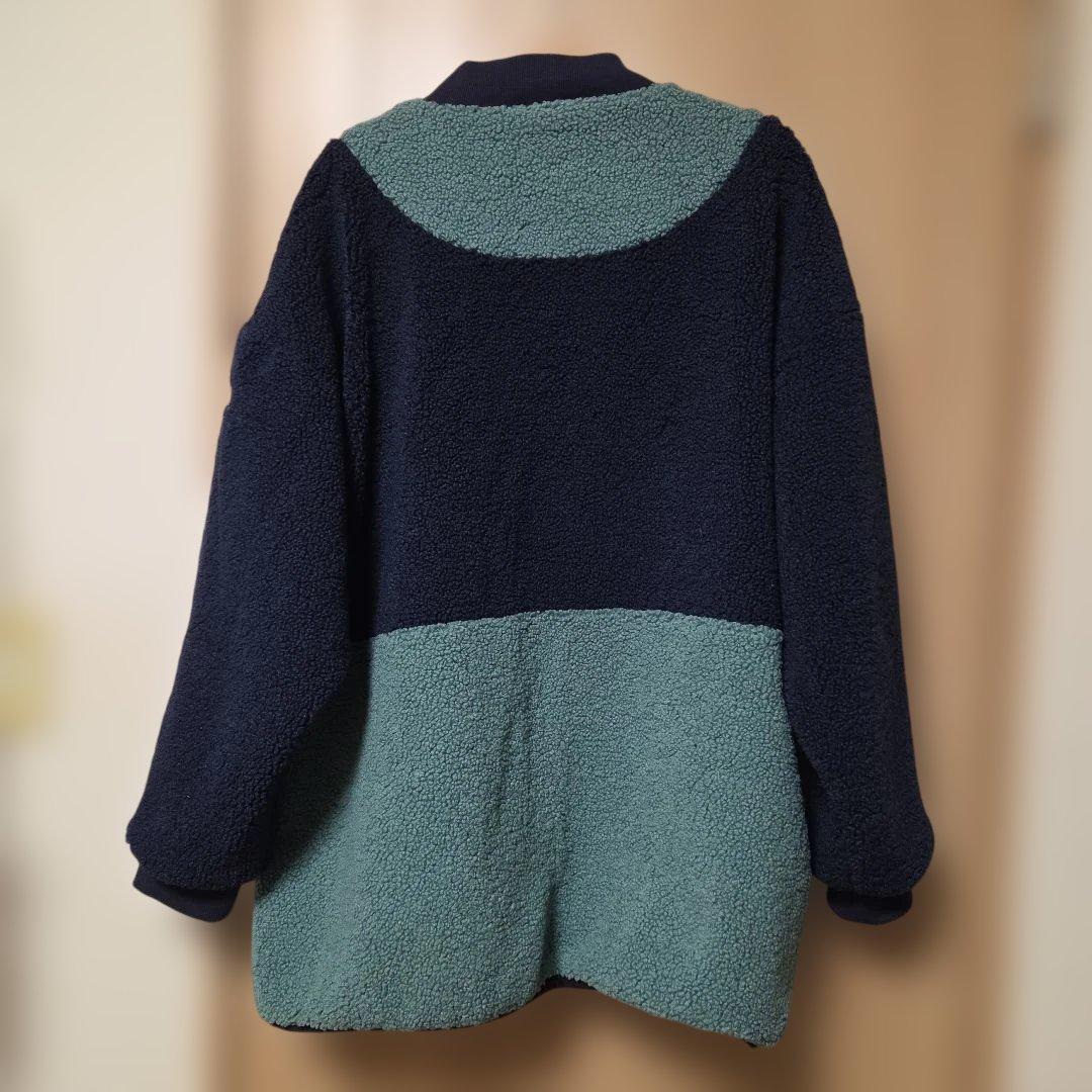 専用 D.S.CLUB ドラッグストアーズ ボアジャケット ネイビー