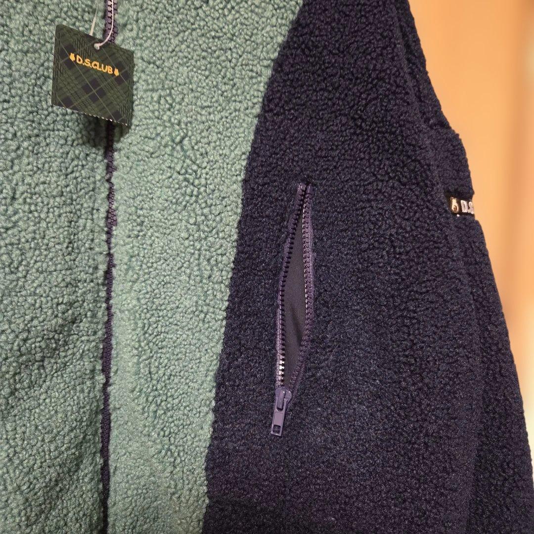 専用 D.S.CLUB ドラッグストアーズ ボアジャケット ネイビー