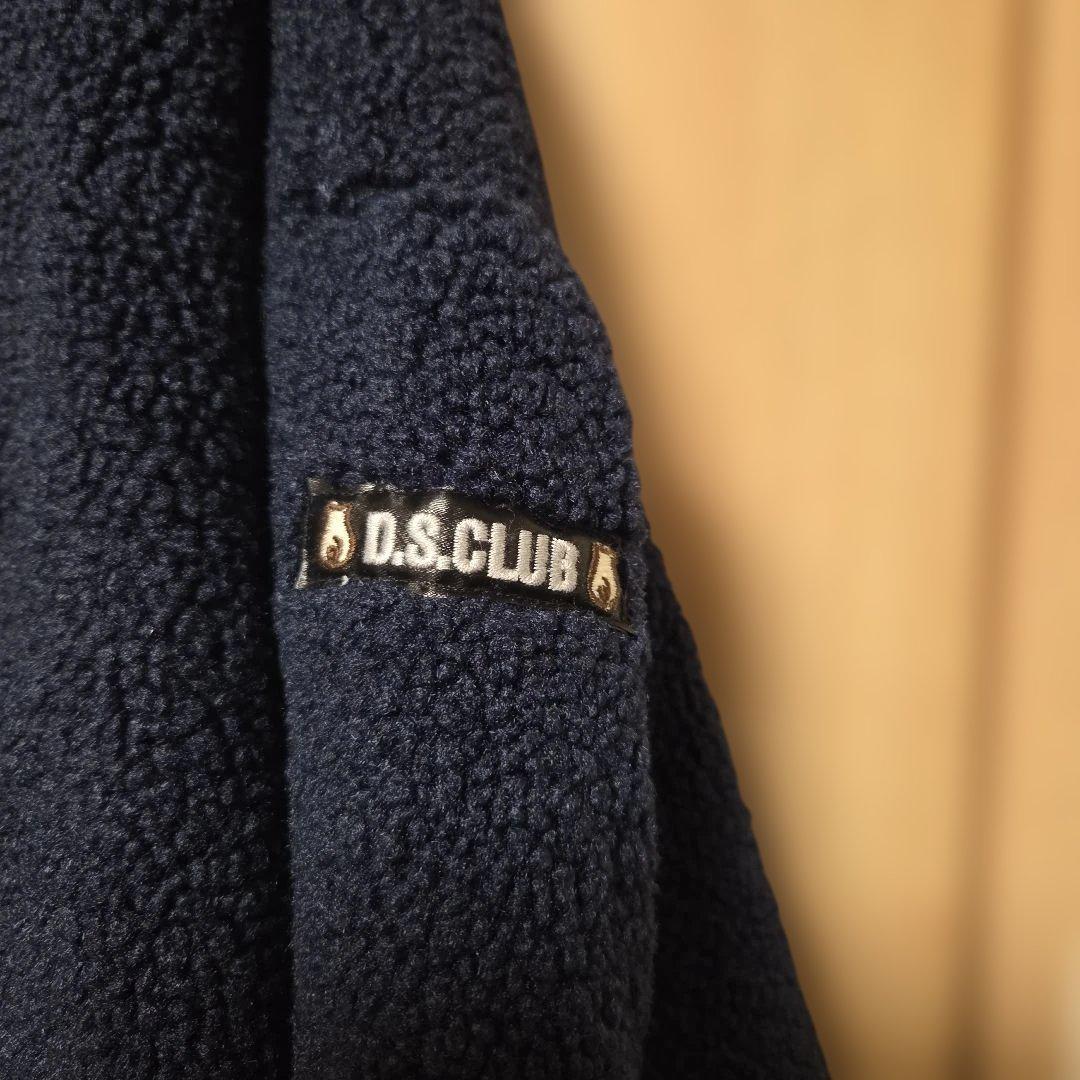 専用 D.S.CLUB ドラッグストアーズ ボアジャケット ネイビー