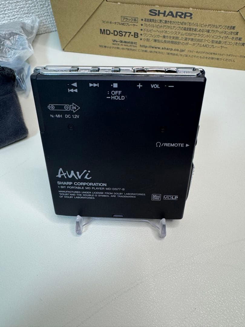 SHARP MD-DS77-B（ブラック）