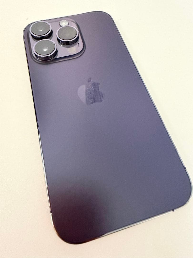 iPhone 14 Pro ディープパープル 本体 256GB シリコンケース付