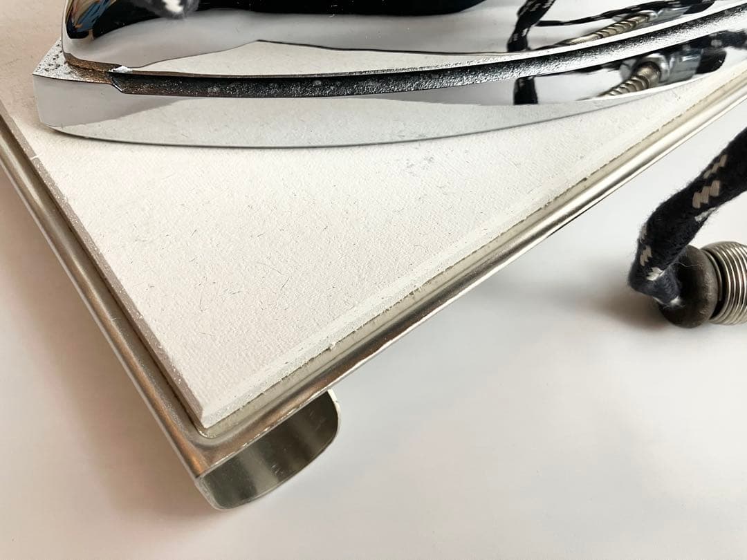 ナショナル　松下電工産業　業務用　アイロン 6号　台付　レトロ　極美品