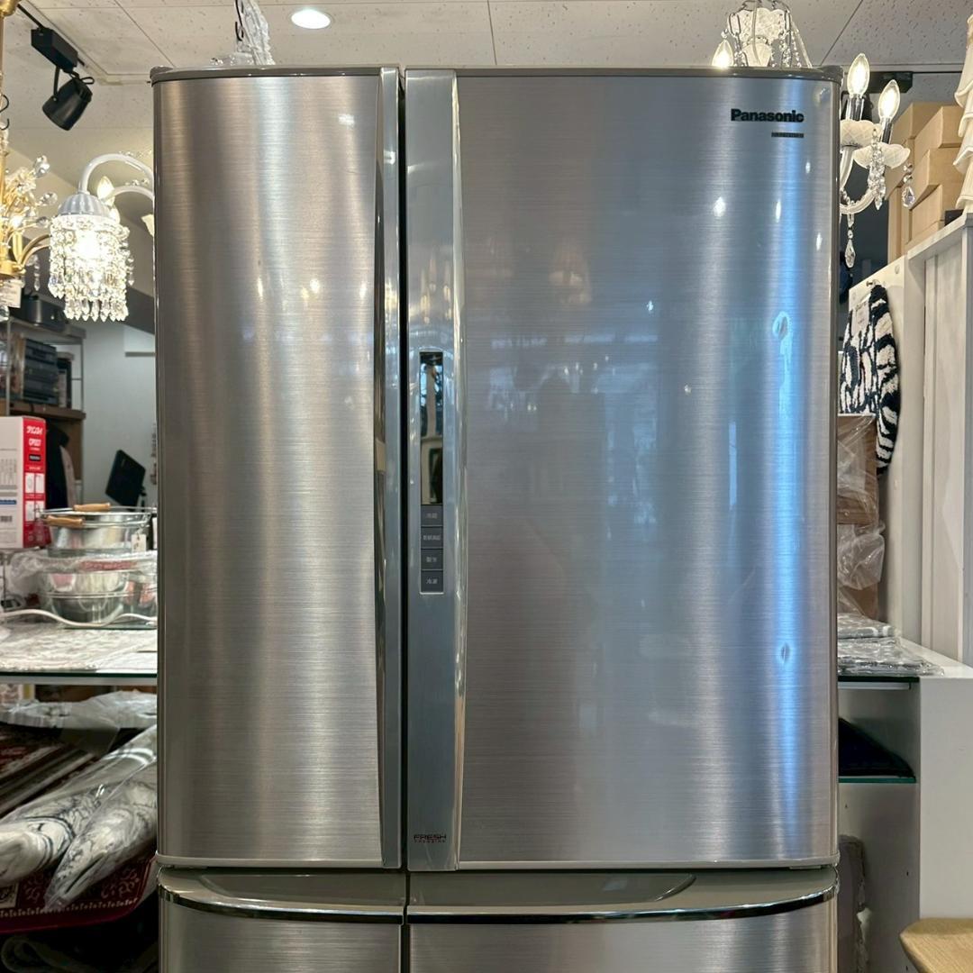 Panasonic パナソニック冷蔵庫 NR-F473TM-N フレンチドア