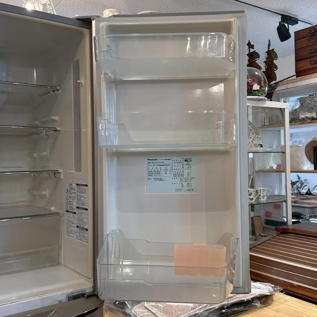 Panasonic パナソニック冷蔵庫 NR-F473TM-N フレンチドア