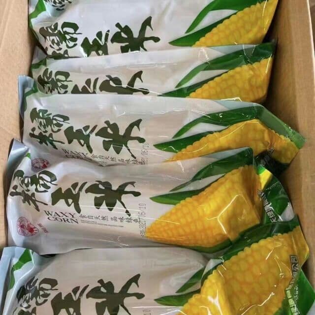 中華風糯とうもろこし 黃2ケース　80本入り