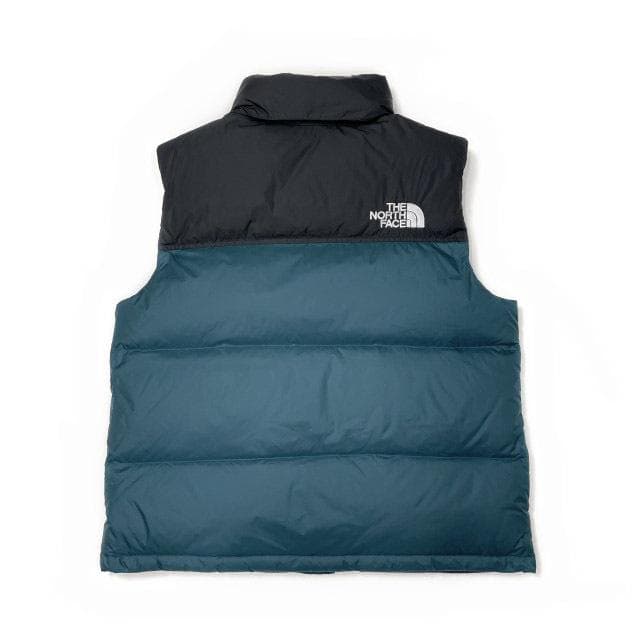 【期間限定価格】ノースフェイス ダウンベスト ヌプシ(XL)青 黒 190122