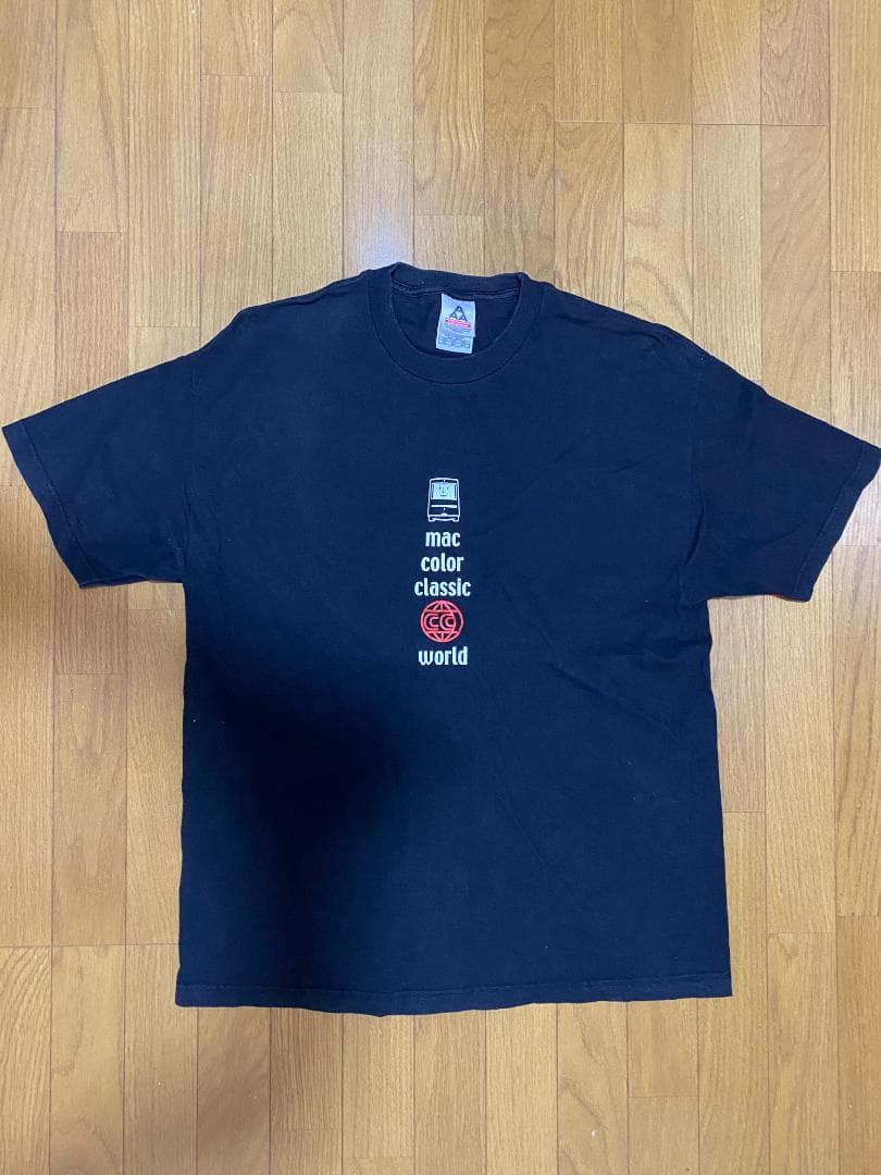 【入手困難】AppleヴィンテージTシャツ/Color Classic/XL