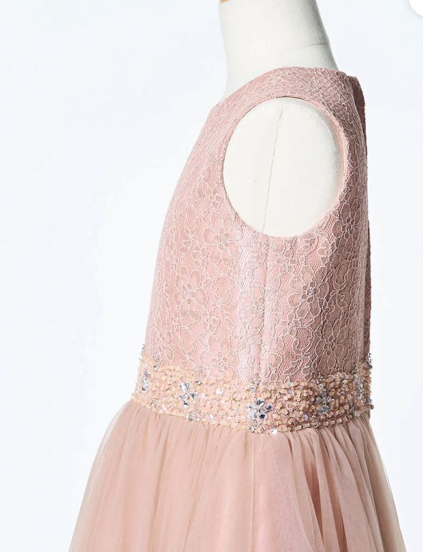 【専用】TWEED フォーマルドレス ピンク 130サイズ相当