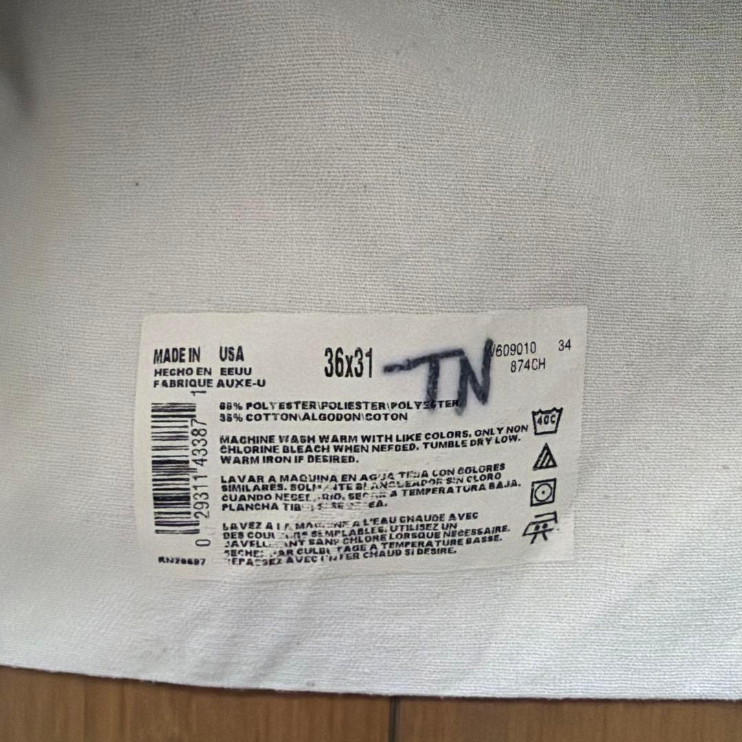 USA製　90s dickies チャコールグレー　W36 TALON