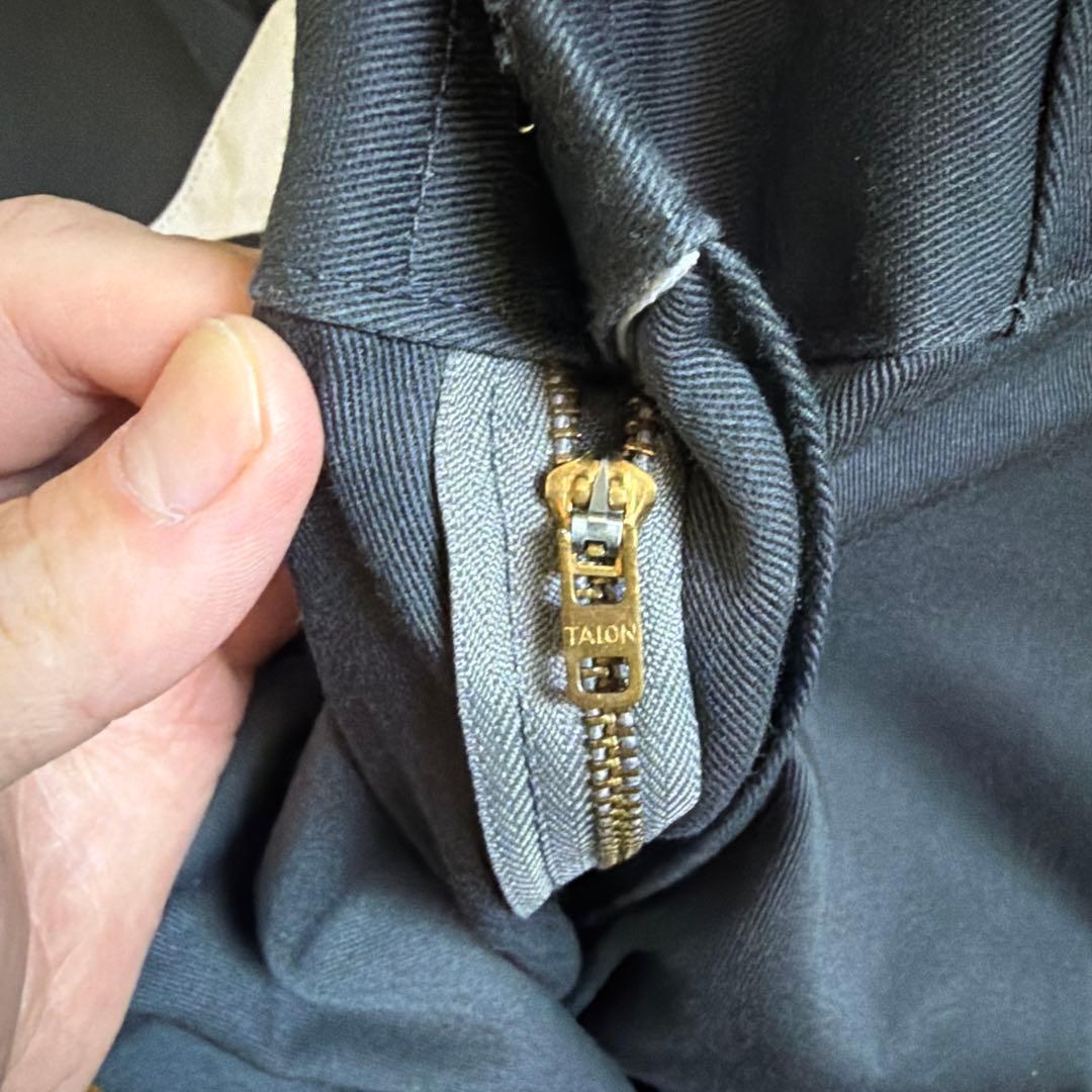USA製　90s dickies チャコールグレー　W36 TALON