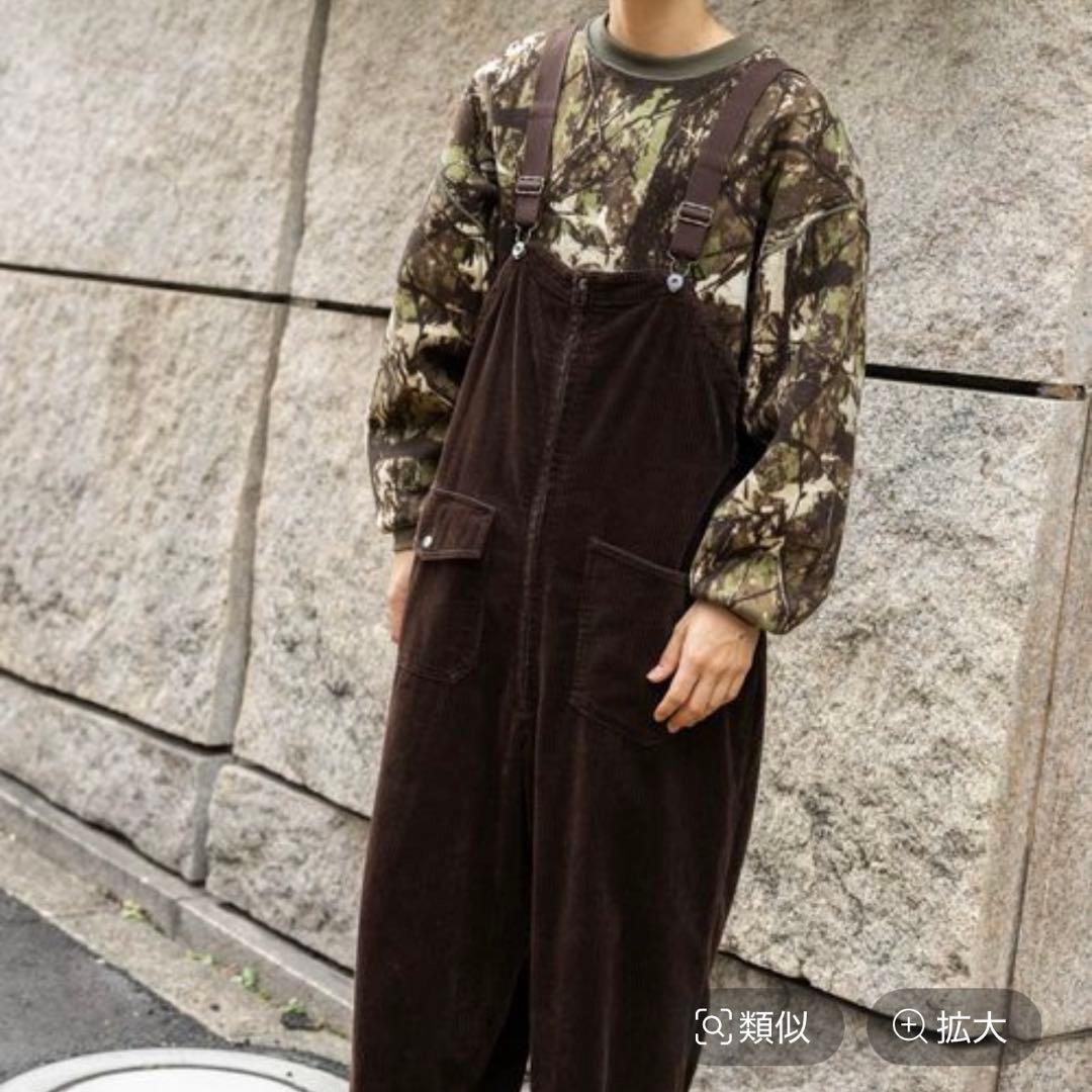 今季 コーデュロイオーバーオール レデース 気まぐれ値下げ!!