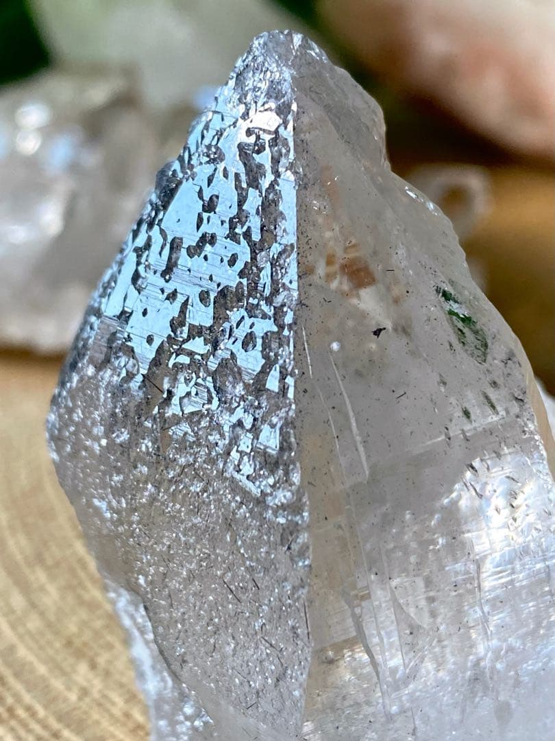 ガネーシュヒマール産　ヒマラヤ水晶　トライゴーニック　レコードキーパー　天然石