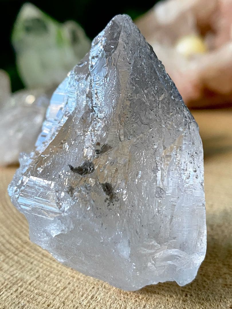 ガネーシュヒマール産　ヒマラヤ水晶　トライゴーニック　レコードキーパー　天然石