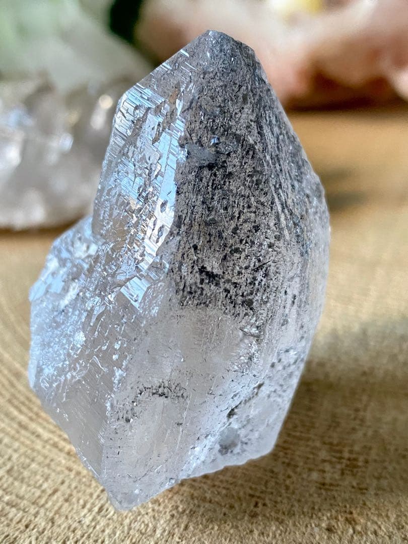 ガネーシュヒマール産　ヒマラヤ水晶　トライゴーニック　レコードキーパー　天然石