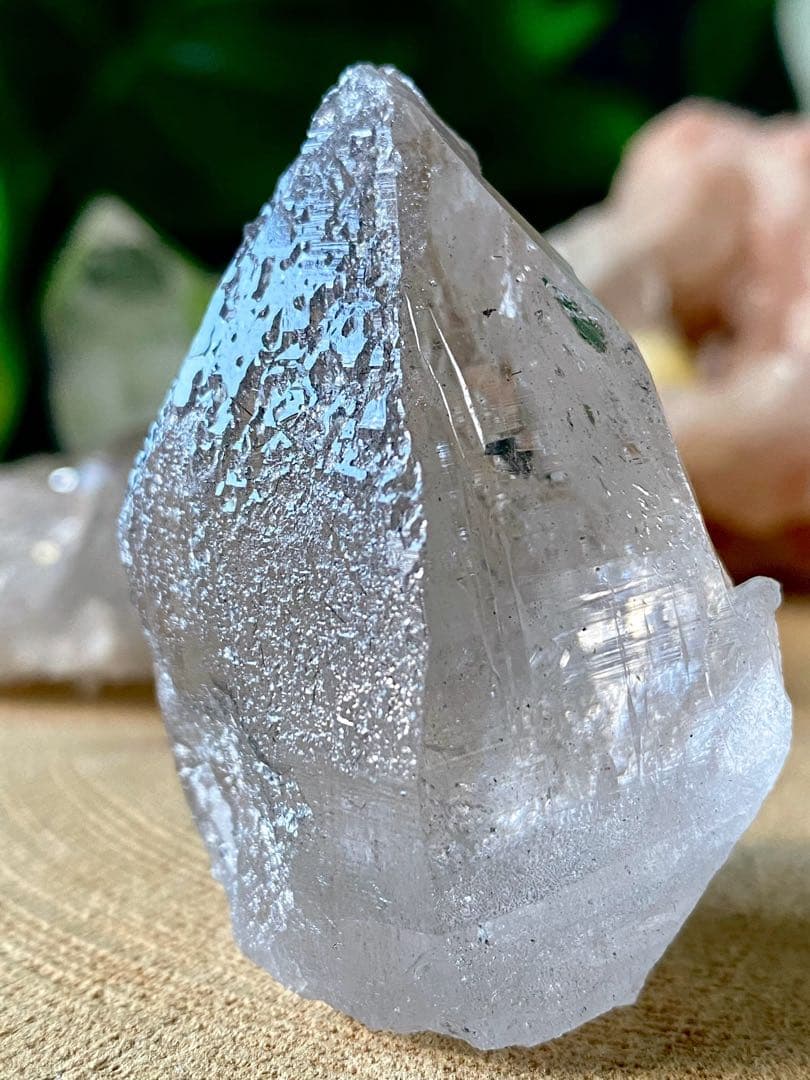 ガネーシュヒマール産　ヒマラヤ水晶　トライゴーニック　レコードキーパー　天然石