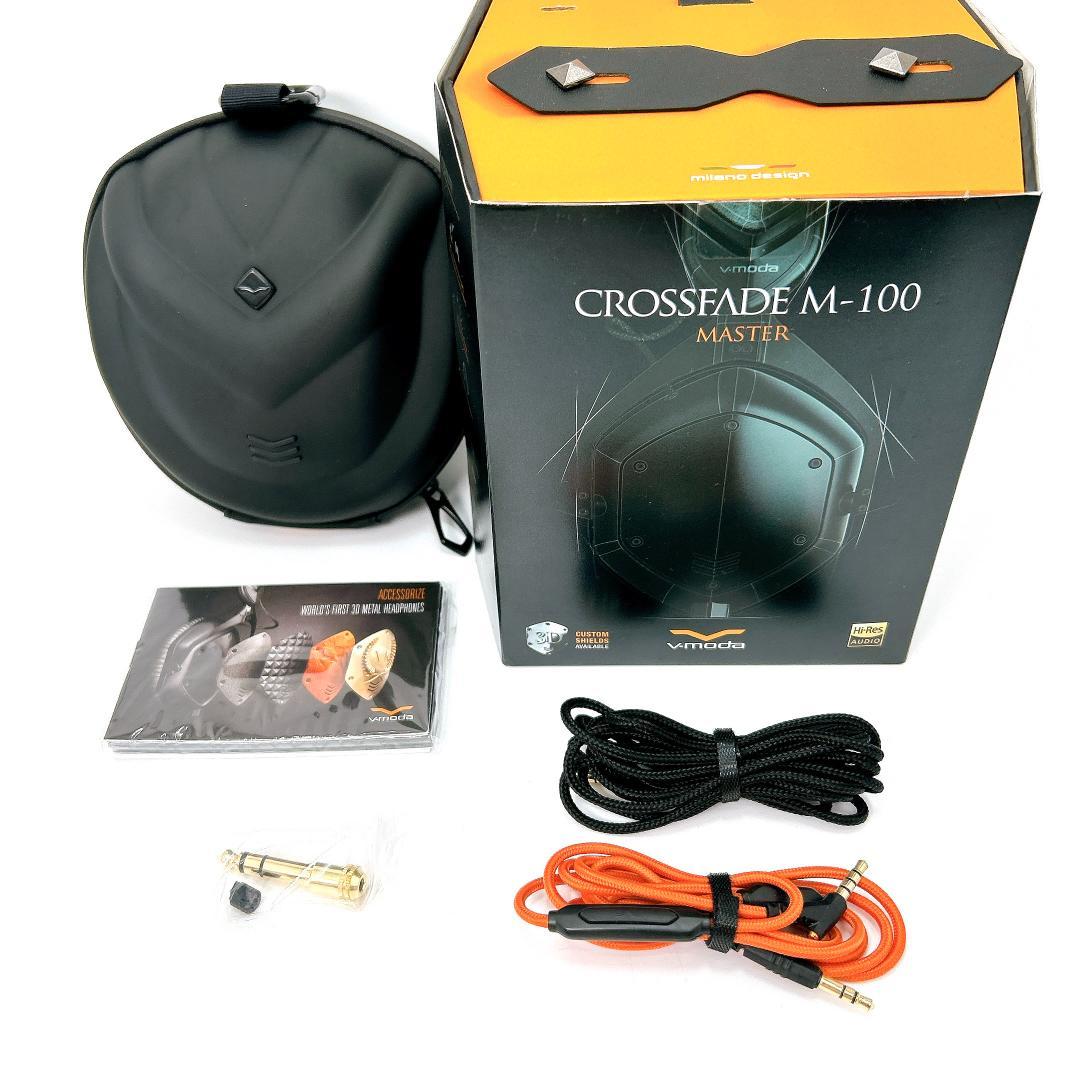 V-MODA M-100 Master M-100MA-MB ヘッドホン 黒