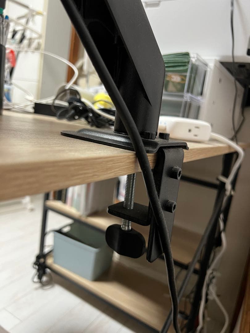 hp 大画面モニター HDMI VESA対応 デスクアーム・キーボード付き