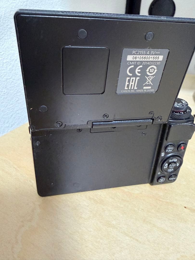 Canon Power shotG7 X 初代　コンパクトデジタルカメラ