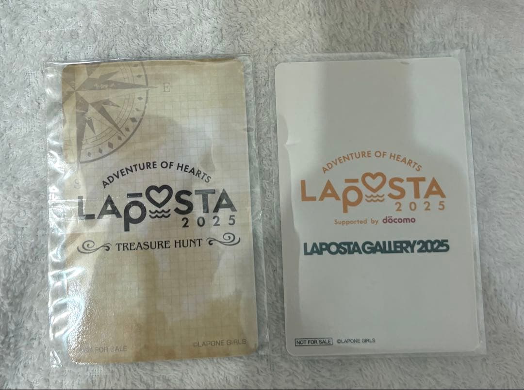 LAPOSTA 2025 TREASURE HUNT、ギャラリー トレカ 石井蘭