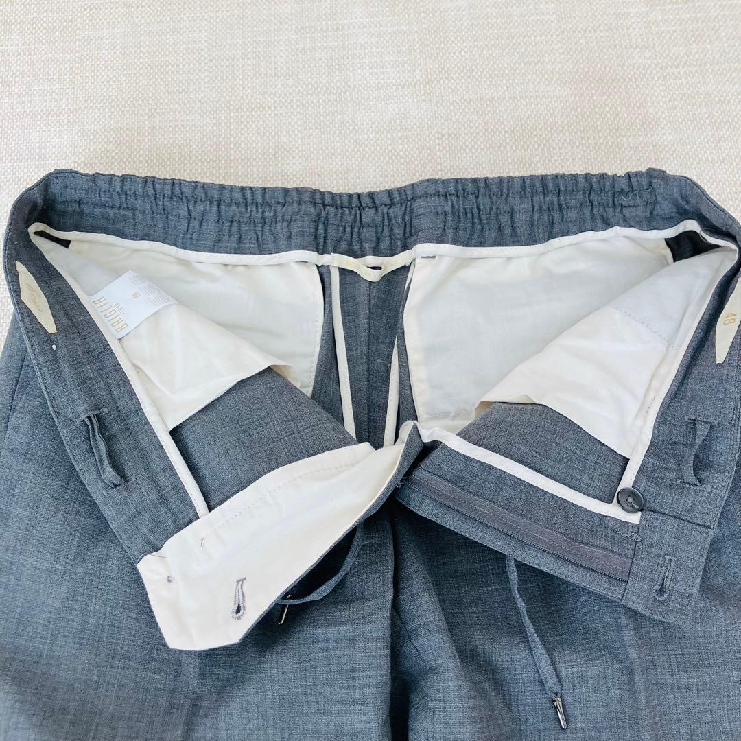 【美品】ブリリア 1949 パンツ PROCIDA 干場義雅 生地別注 48