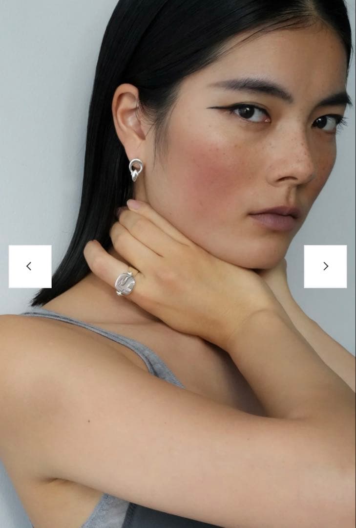 h'eres TOBARI ZOÉ ピアス 片耳のみ